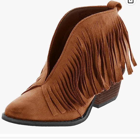 Coconuts by Matisse fringe booties sz 7 - Picture 8 of 8